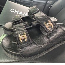 Cargar imagen en el visor de la galería, SANDALIAS PREMIUM NEGRA