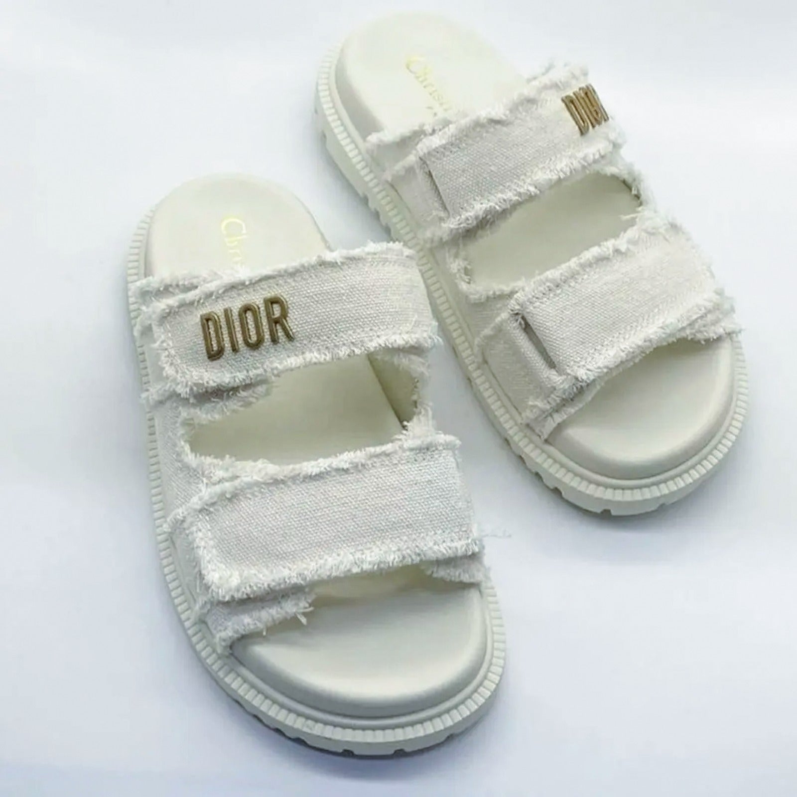 SANDALIAS EXCLUSIVA DI0R HUESO