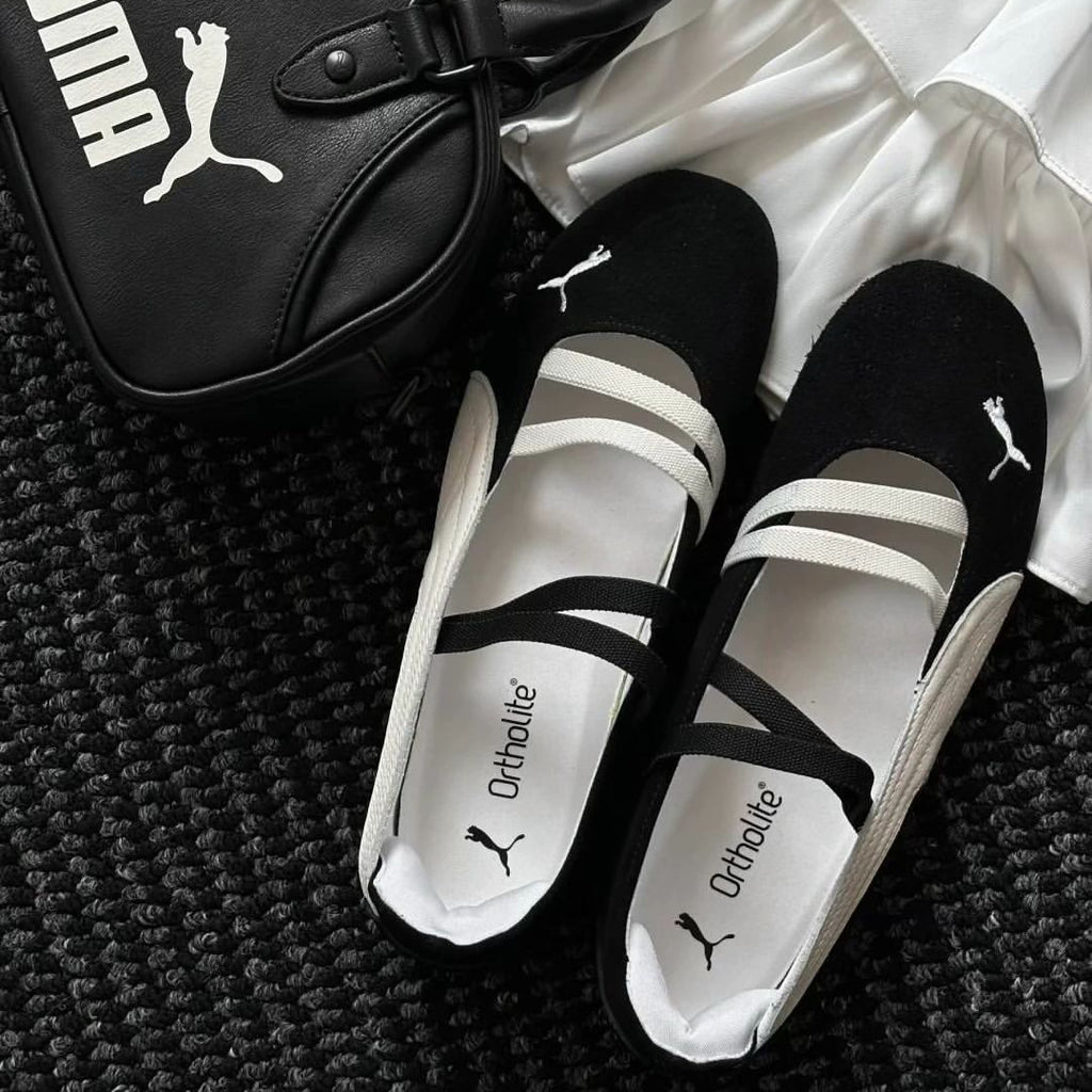 SPEEDCAT BALLET PM NEGRO X BLANCO