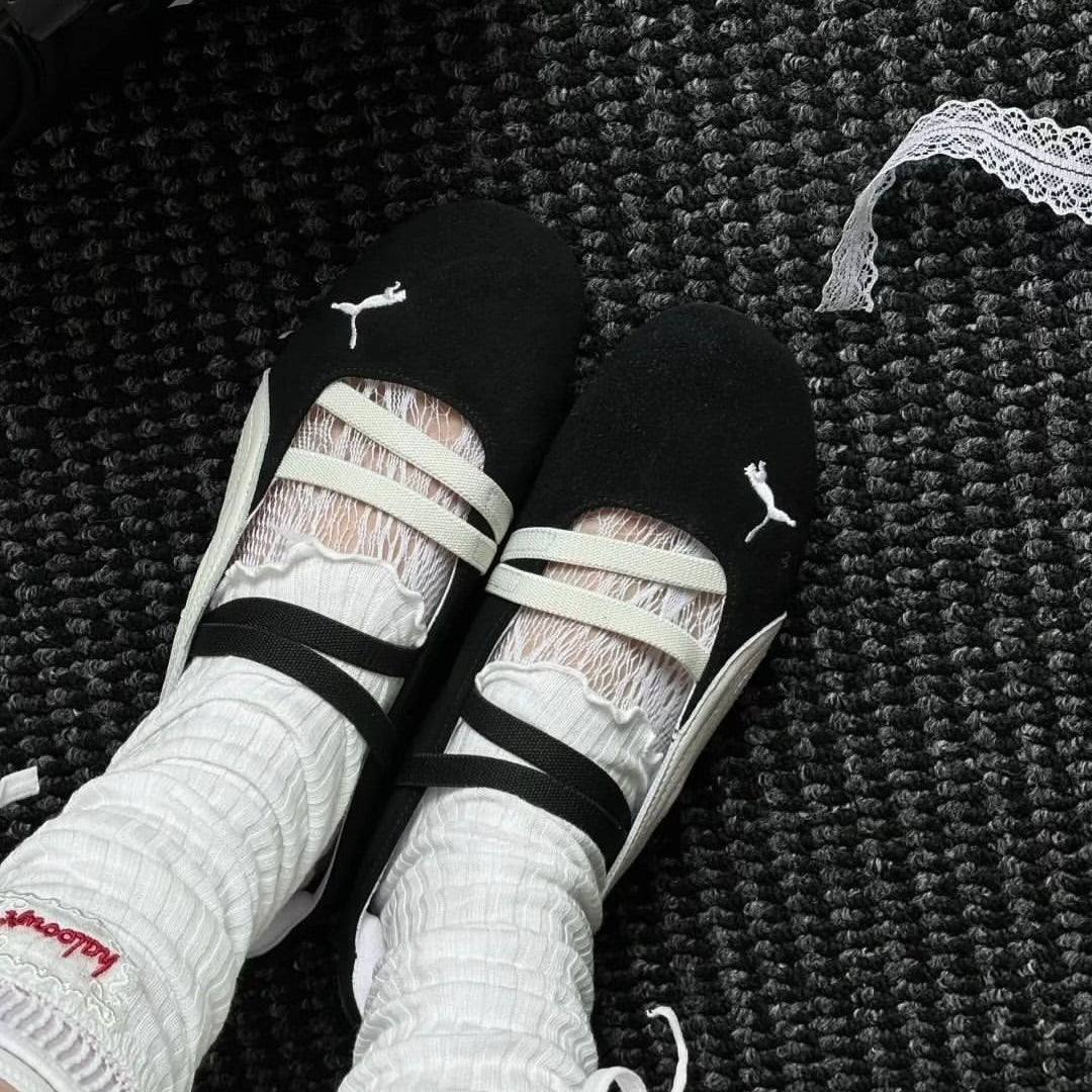 SPEEDCAT BALLET PM NEGRO X BLANCO