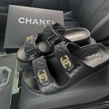 Cargar imagen en el visor de la galería, SANDALIAS PREMIUM NEGRA
