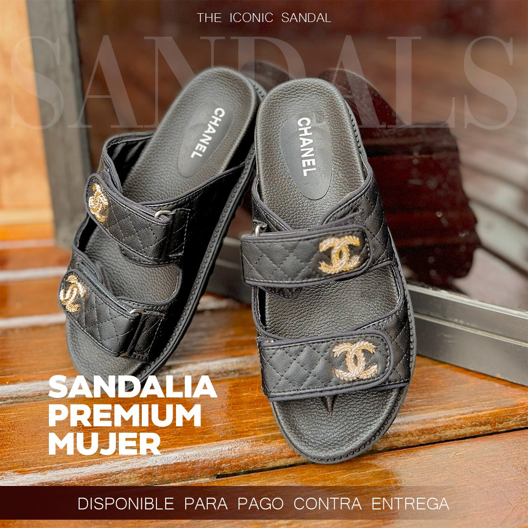 SANDALIAS PREMIUM NEGRA