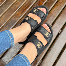 Cargar imagen en el visor de la galería, SANDALIAS PREMIUM NEGRA
