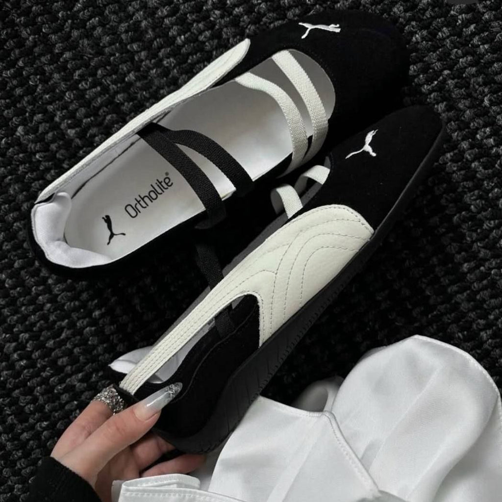 SPEEDCAT BALLET PM NEGRO X BLANCO